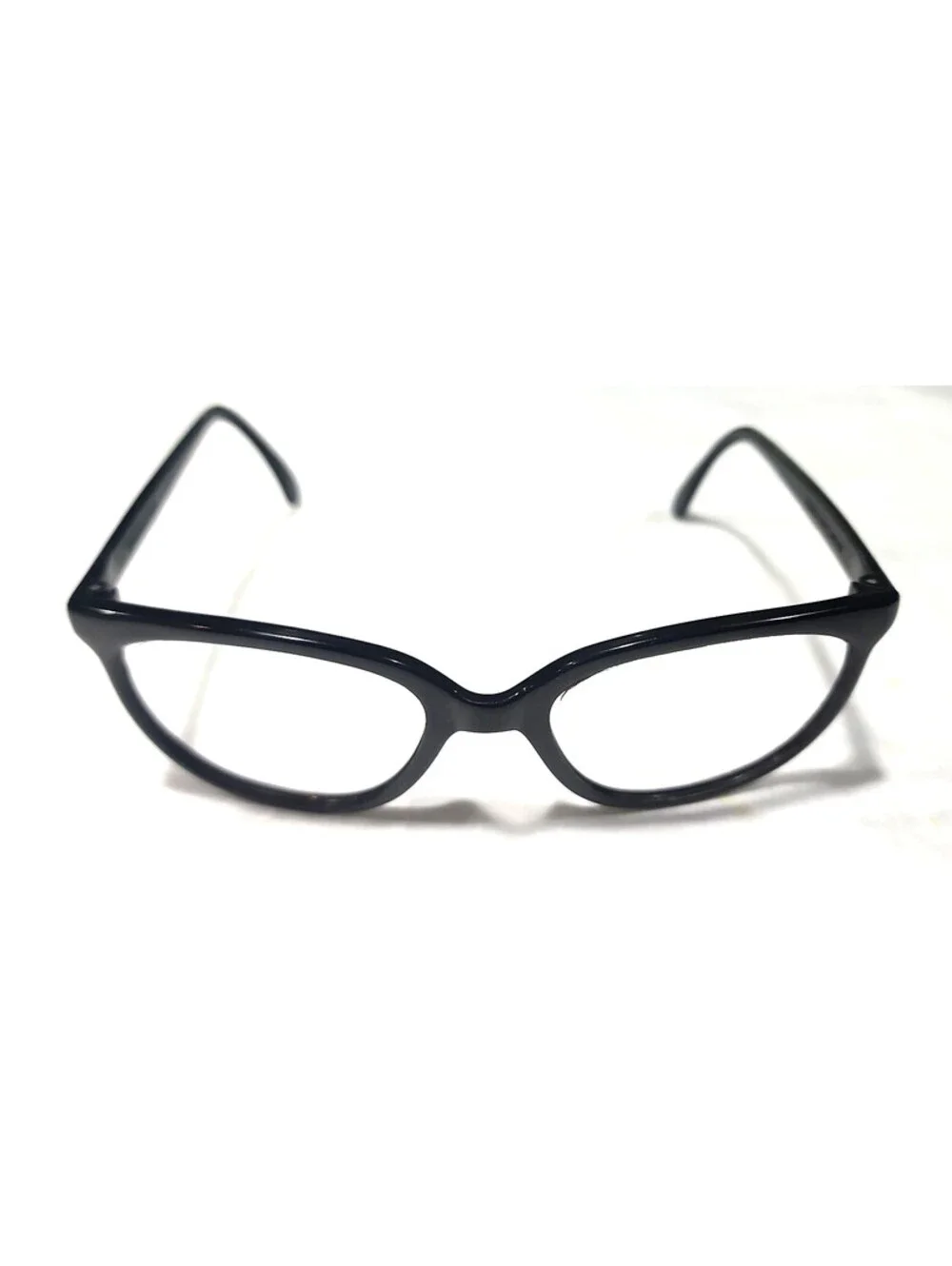 Ray Ban B&L Vintage Cats Black Nylon Oval Unisex Sunglasses Frame France